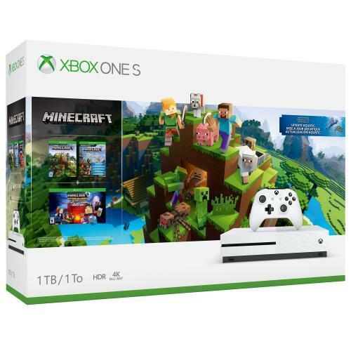 Xbox One S 1TB Minecraft Bundle